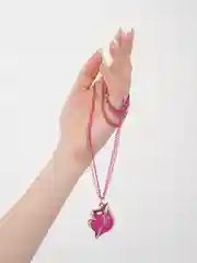 Фуксия двойная цепочка с подвеской