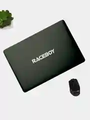 Белый raceboy - наклейка на авто - белый и переливающийся стикер