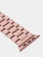 Розовый ремешок для смарт-часов Apple Watch, стальной, 38-44 мм