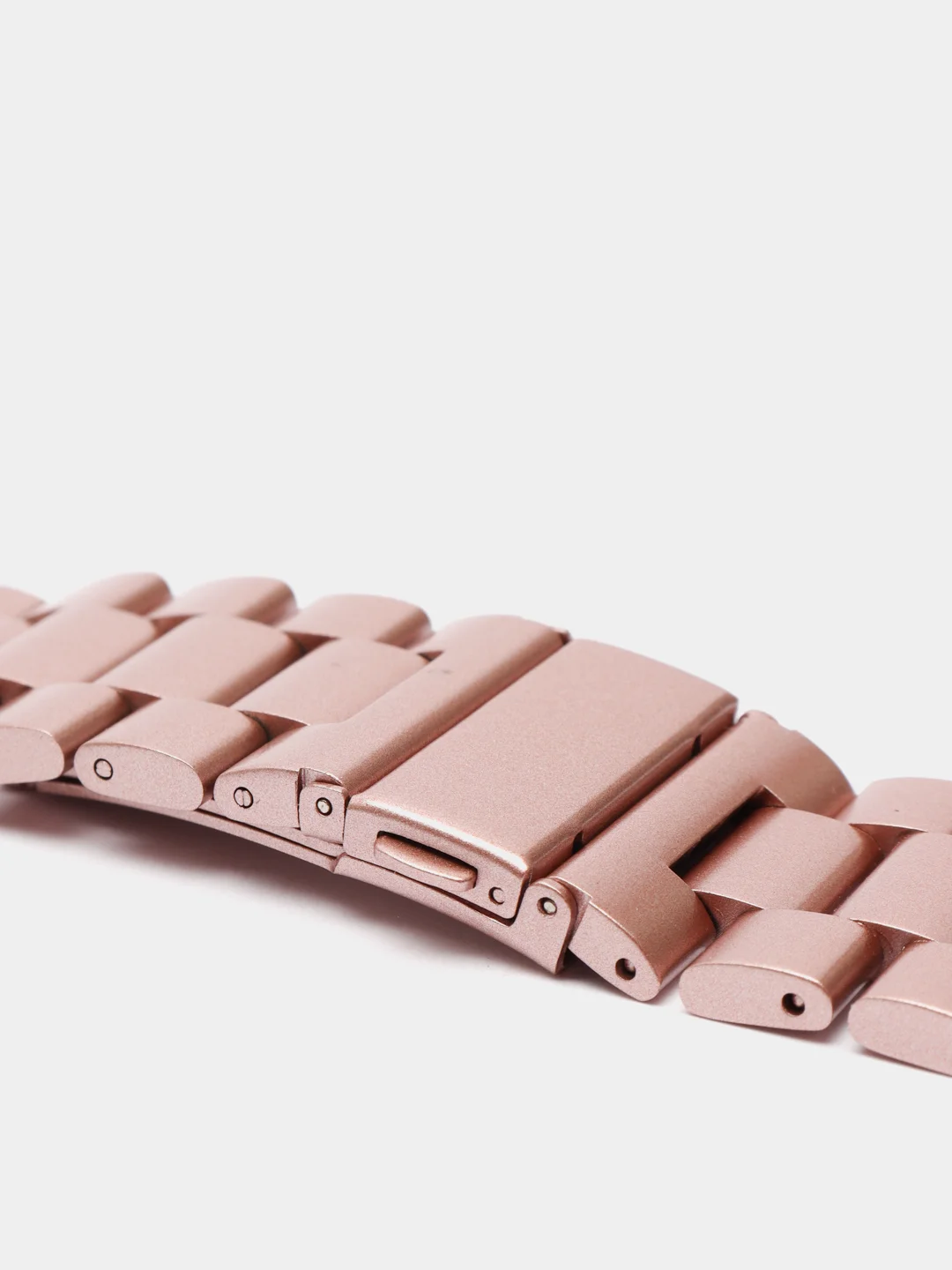 Розовый ремешок для смарт-часов Apple Watch, стальной, 38-44 мм