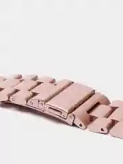 Розовый ремешок для смарт-часов Apple Watch, стальной, 38-44 мм