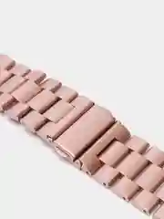 Розовый ремешок для смарт-часов Apple Watch, стальной, 38-44 мм