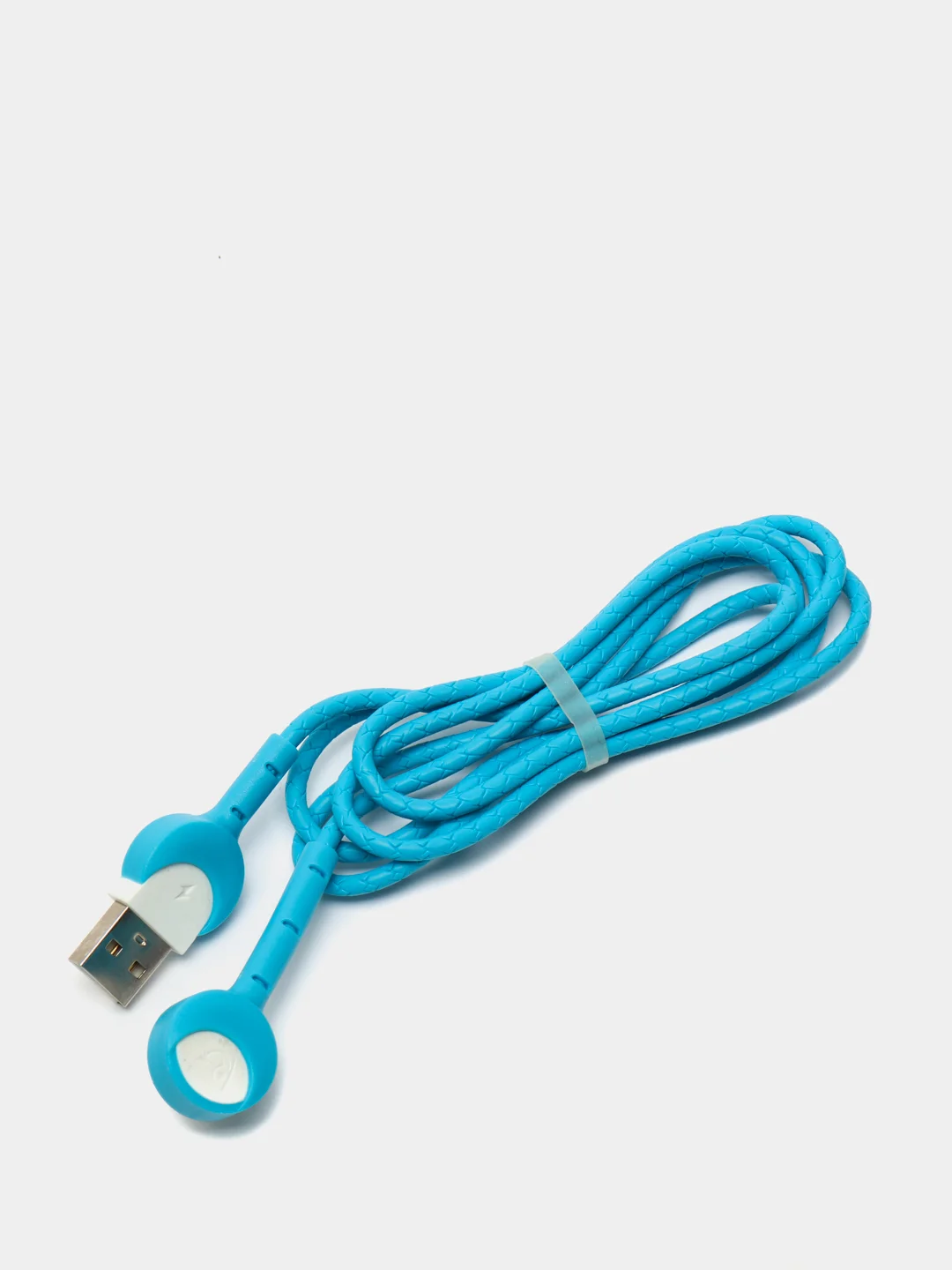 Синий usb кабель 2.1А- подставка под 60 градусов Apple lightning, micro usb, type c