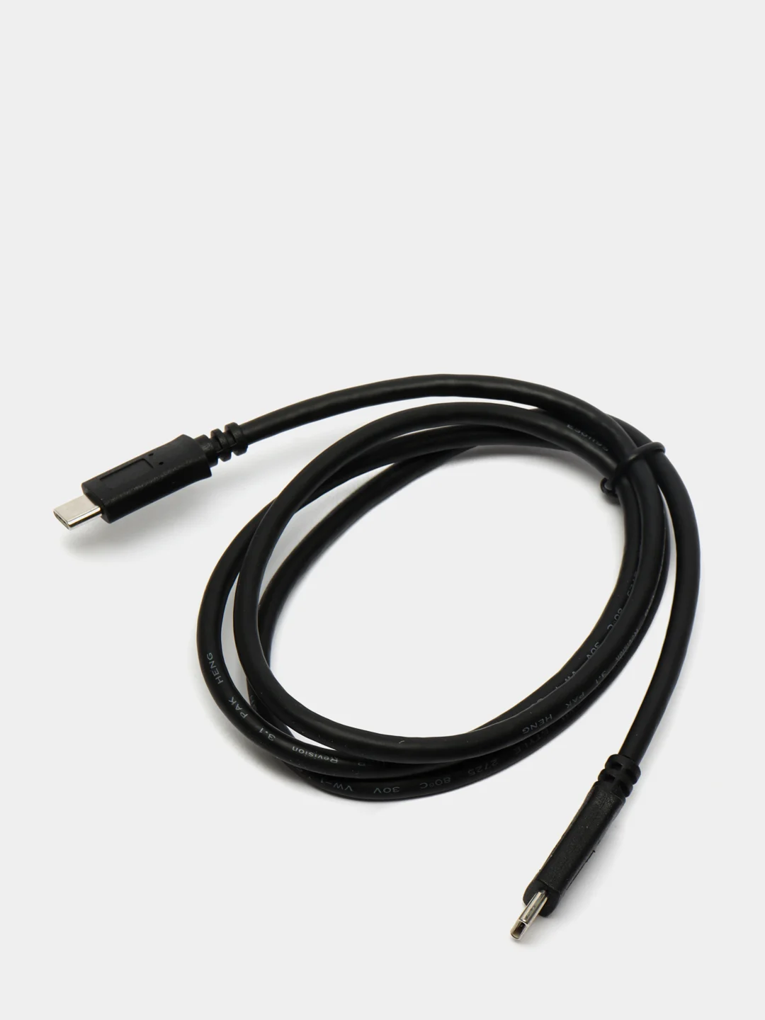 Черный зарядный кабель для MacBook, USB, 3,1 Type C