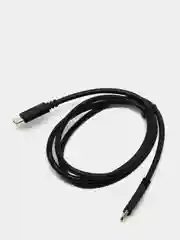 Черный зарядный кабель для MacBook, USB, 3,1 Type C