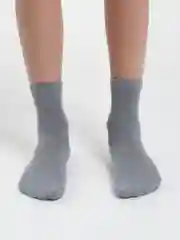 Угольный носки детские, без рисунка, унисекс, 2 пары