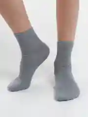 Угольный носки детские, без рисунка, унисекс, 2 пары