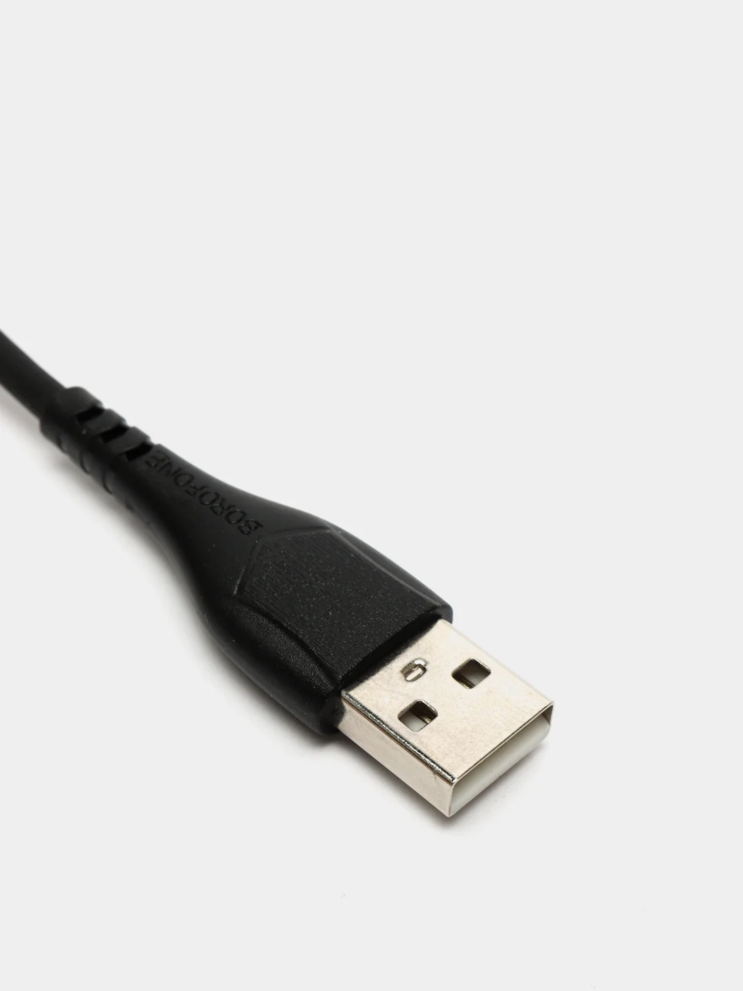 Черный usb кабель Borofone BX 37 fast charge 2.4 A