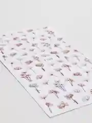 Серебряный наклейки для ногтей