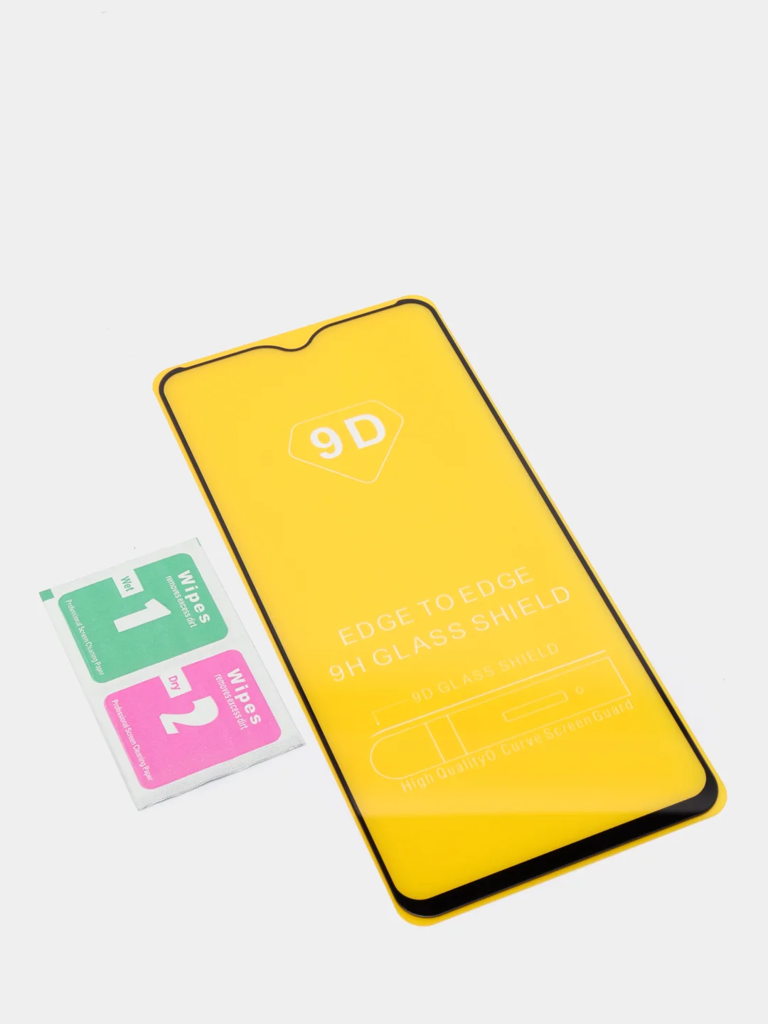 Защитное стекло для Realme C3/C12, Oppo A31/A11/A5 2020/A9 2020 с черной рамкой