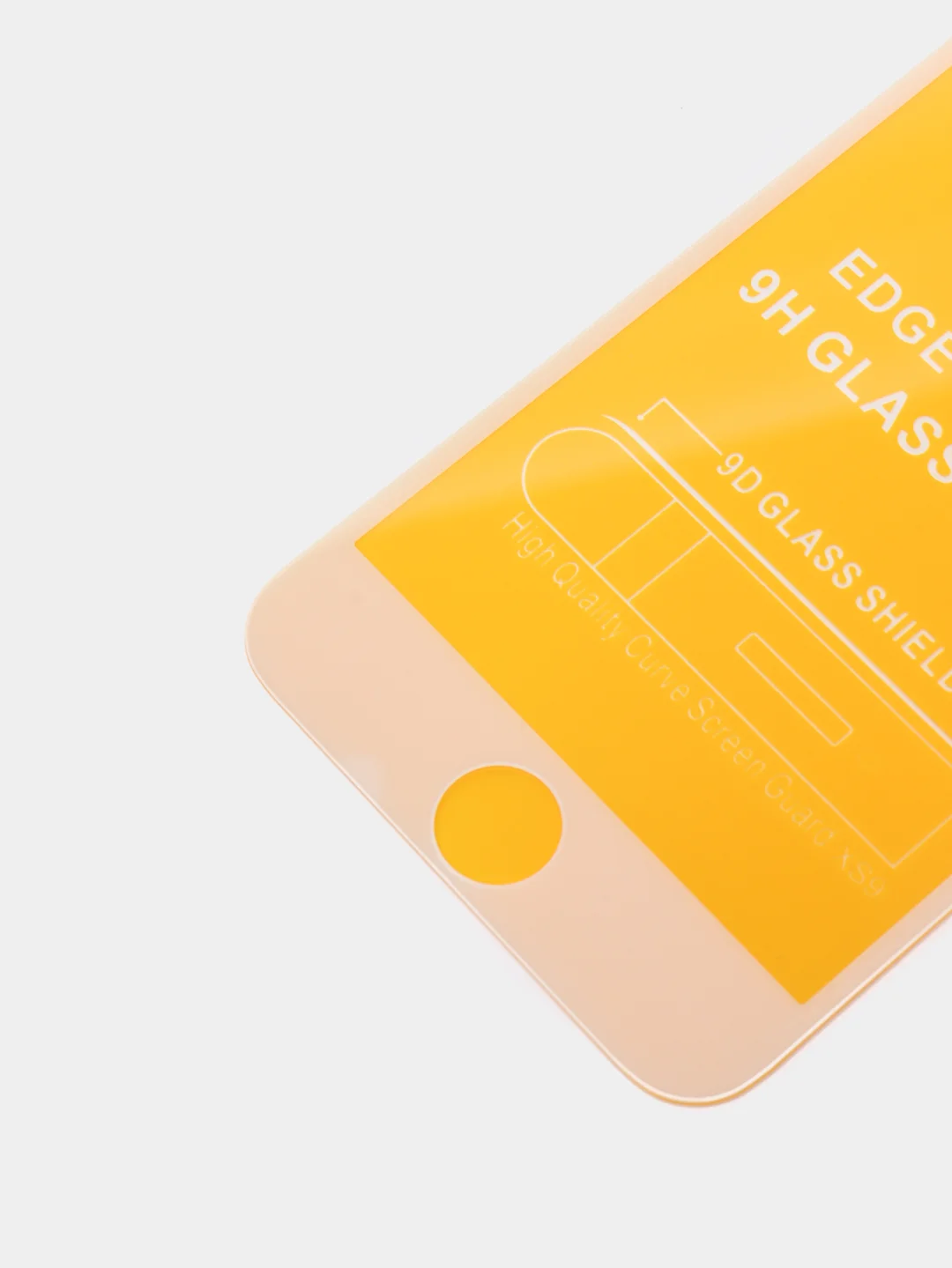 Белый защитное стекло 9D для Apple iPhone 6/6s/7/8/SE 2 (2020)