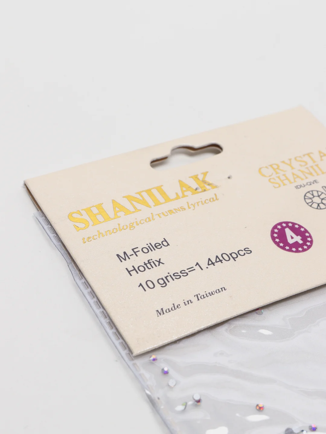 Стразы для дизайна ногтей голография Shanilak, 1440 штук