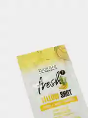 Восстанавливающий шампунь с бананом Salerm Biokera Fresh Yellow Shot Shampoo 10 мл саше