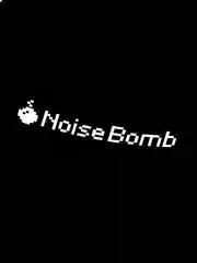 Белый наклейка на авто NOISE BOMB (2 цвета) белый и перевающаяся голография
