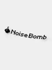 Черный наклейка на авто NOISE BOMB (2 цвета) белый и перевающаяся голография