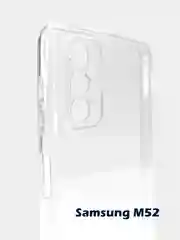 Шоколадный чехол Samsung Galaxy A12 / M52 / S22 / M12 прозрачный силиконовый с защитой камеры