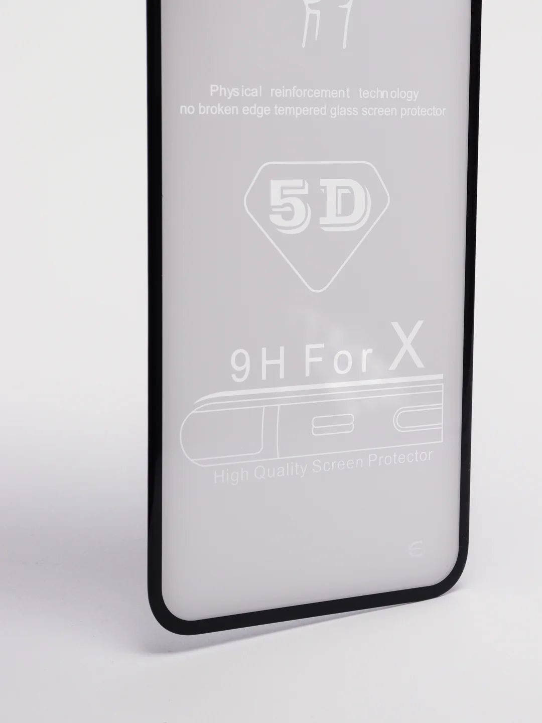 Противоударное / защитное стекло Mietubl 4D для Apple iPhone X, черный