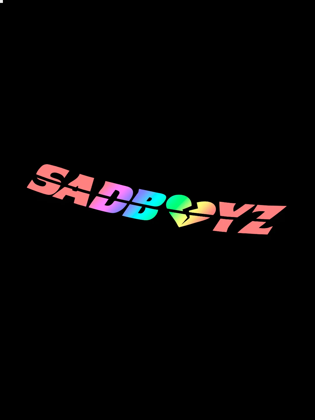 Ледяной sadboys JDM - наклейка на авто