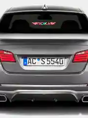 Ледяной пока - JDM голографичекий стикер на машину