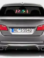Ледяной 12.5.1 голографическая переливающаяся наклейка на авто