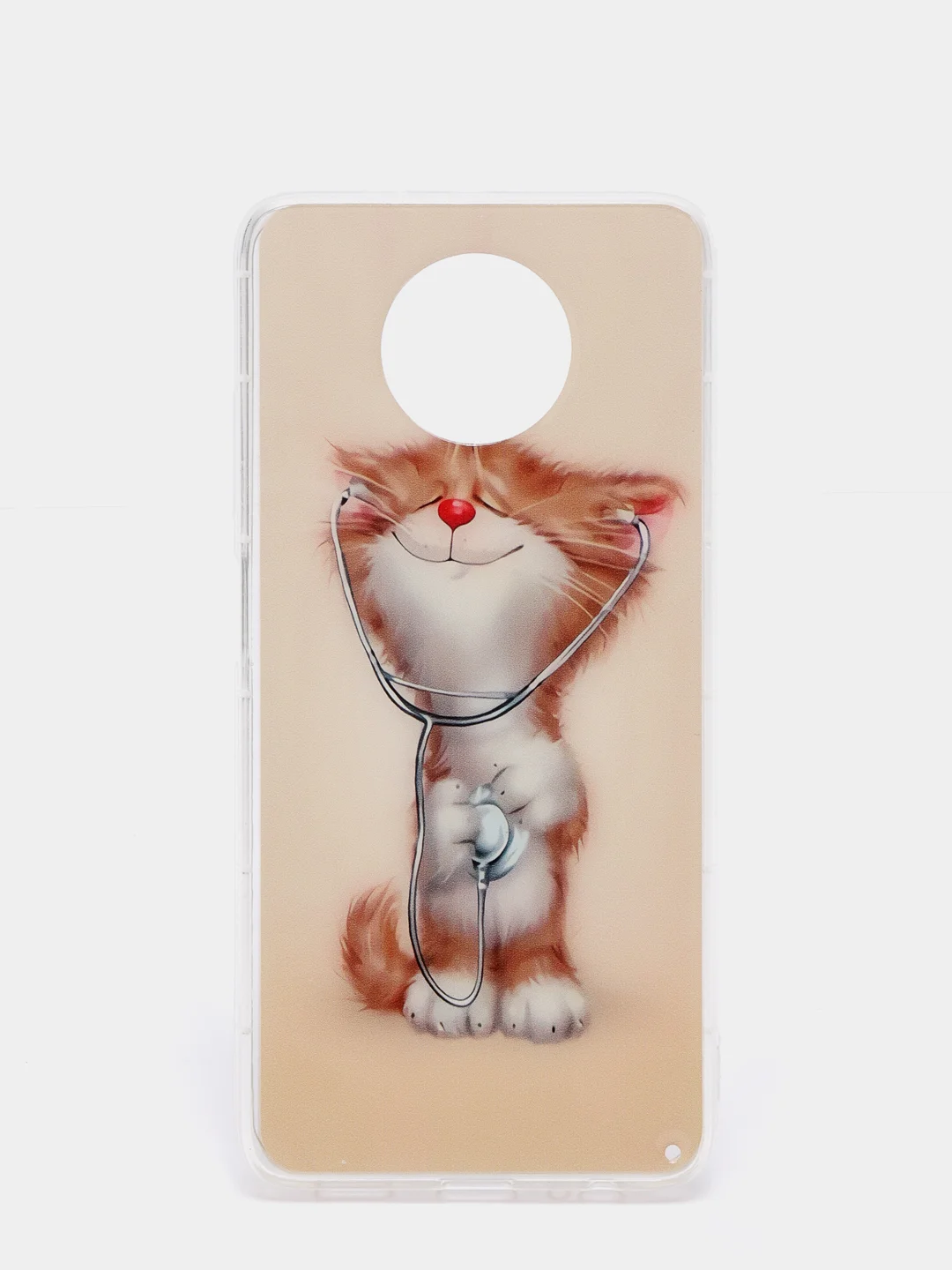 Светло-оранжевый чехол XIAOMI REDMI Note 9T