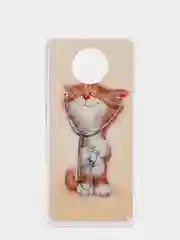 Светло-оранжевый чехол XIAOMI REDMI Note 9T