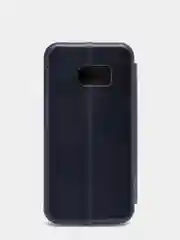 Темно-синий чехол книжка SAMSUNG S7