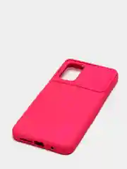 Фуксия чехол для Redmi 9T, POCO M3, с раздвижным окном для защиты камеры