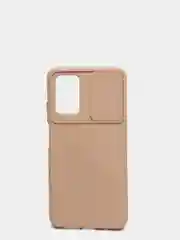 Розовый чехол для Redmi 9T, POCO M3, с раздвижным окном для защиты камеры