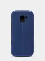 Синий чехол книжка SAMSUNG J6 2018