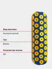 Аппликатор Кузнецова, игольчатый, с валиком