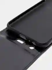 Черный чехол флип для SAMSUNG J6 PLUS
