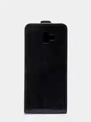Черный чехол флип для SAMSUNG J6 PLUS