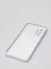 Белый чехол с защитой камеры раздвижное окно Samsung A52