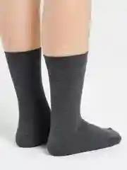 Серый носки мужские хлопковые