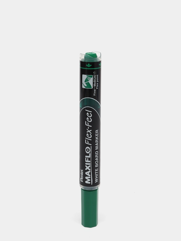 Маркер Maxiflo Flex-Feel для досок, Pentel, зеленый