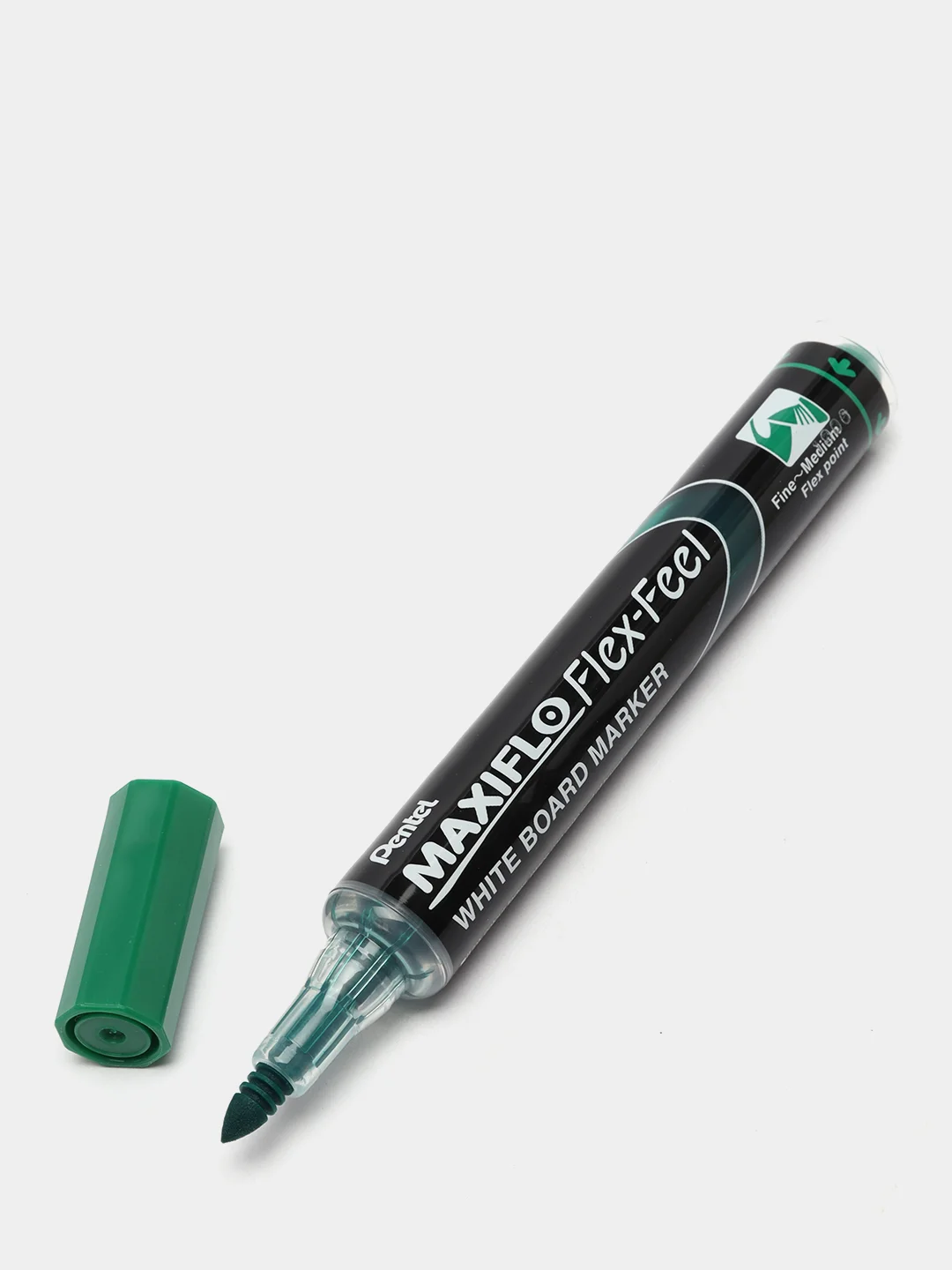 Маркер Maxiflo Flex-Feel для досок, Pentel, зеленый
