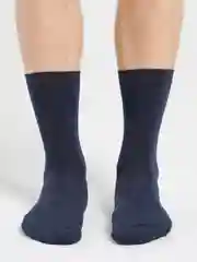 Синий носки мужские хлопковые