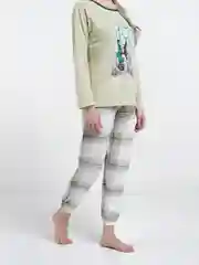 Лайм пижама женская