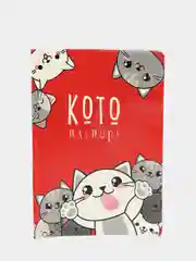 Тёмно-розовый обложка для паспорта