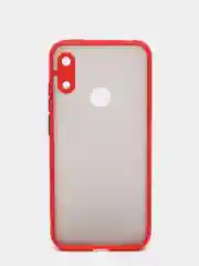 Красный чехол для Honor 8A / 8A Prime / Huawei Y6 2019 / Y6 Prime 2019 / Y6s матовый пластиковый