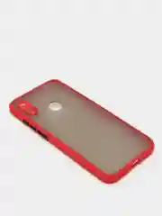 Красный чехол для Honor 8A / 8A Prime / Huawei Y6 2019 / Y6 Prime 2019 / Y6s матовый пластиковый