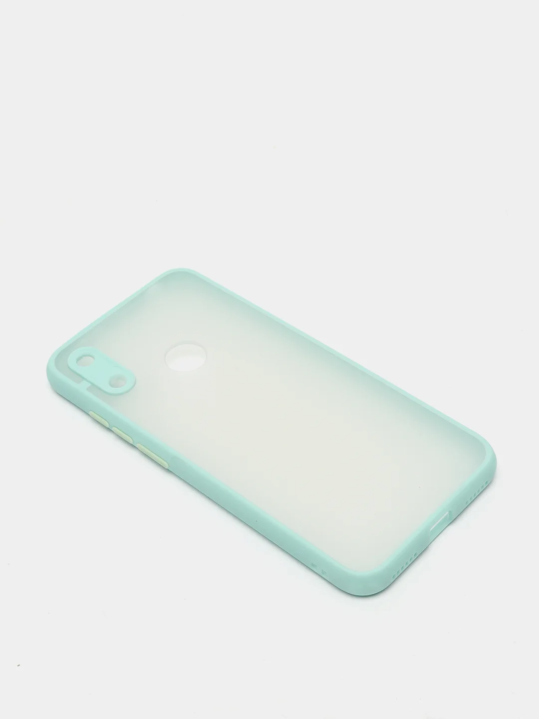 Голубой чехол для Honor 8A / 8A Prime / Huawei Y6 2019 / Y6 Prime 2019 / Y6s матовый пластиковый