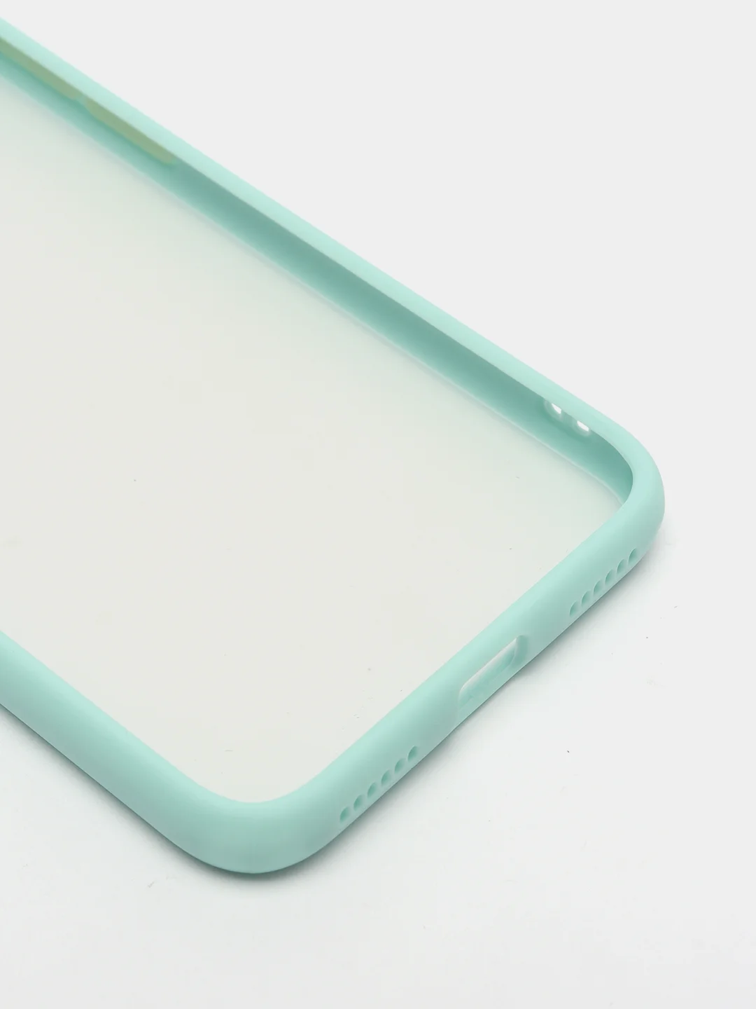 Голубой чехол для Honor 8A / 8A Prime / Huawei Y6 2019 / Y6 Prime 2019 / Y6s матовый пластиковый
