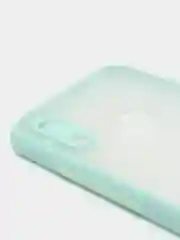 Голубой чехол для Honor 8A / 8A Prime / Huawei Y6 2019 / Y6 Prime 2019 / Y6s матовый пластиковый