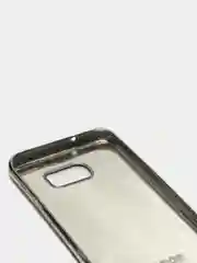 Серебряный чехол  SAMSUNG S7 EDGE