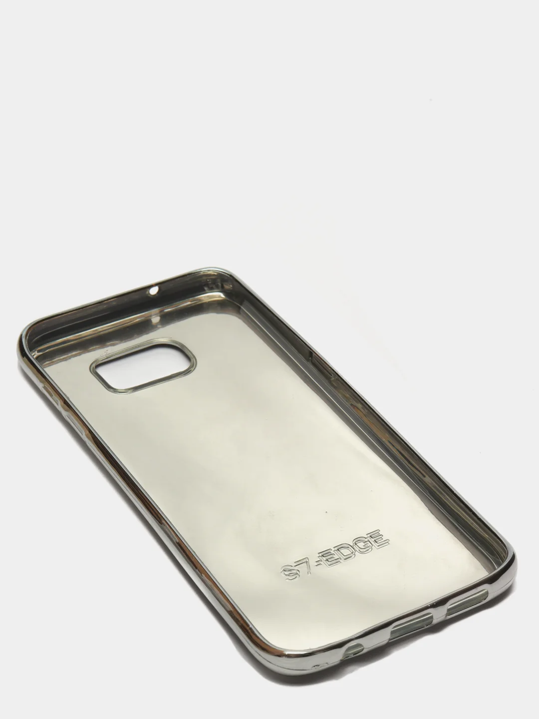 Серебряный чехол  SAMSUNG S7 EDGE