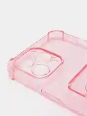 Розовый противоудар чехол карта iPhone 7 8 Plus, SE2, X, XS, XR, 11 Pro Max, 12 Mini, 12 Pro Max