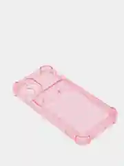 Розовый противоудар чехол карта iPhone 7 8 Plus, SE2, X, XS, XR, 11 Pro Max, 12 Mini, 12 Pro Max
