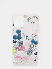 Белый чехол "Мышка Акварель" для iPhone 11, 12/12 Pro